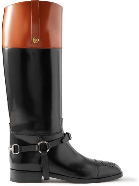 gucci boots logo|Gucci riding boots.